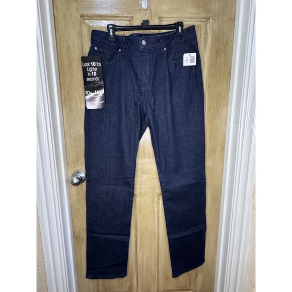 Miraclebody By Miracle suit Skinny Minnie Mid Rise Jeans NWT Skinny Leg 18 - Picture 1 of 5